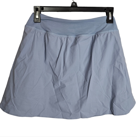 Hibelle Gray Blue Athletic Tennis Skirt Shorts Skort NWT Ladies Size Small - Picture 5 of 10